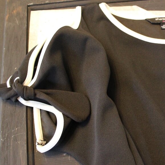 Sharagano Stretch Black Career Dress - Picture 7 of 8